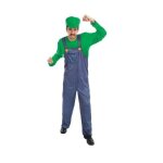 Dguisement de plombier vert homme - jour de fete - m - polyester - intrieur - adulte