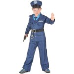 Dguisement policier bleu enfant - l 10 - 12 ans (130 - 140 cm)