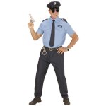 Dguisement policier bleu grande taille adulte