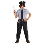 Dguisement policier enfant - widman - modle 04026 - 5 - 7 ans - comprend chemise pantalon chapeau