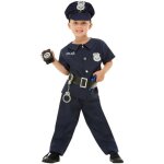 Dguisement de policier garon agent de police fbi professions - bleu
