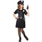 D�guisement polici�re enfant - widmann - taille 11 / 13 ans - robe ceinture et casquette incluses