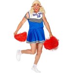 Dguisement pom pom girl homme xl bleu