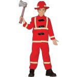 Dguisement de pompier enfant - pompier cuis astro - mtier - rouge - polyester - normes ue