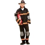 Dguisement pompier noir enfant - my other me fun company - 10 ans - carnaval halloween ftes