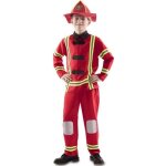 Dguisement de pompier rouge pour enfant