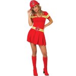D�guisement - guirca - pompi�re rouge - femme - carnaval - evjf