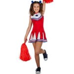 Dguisement pompom girl robe - car y gus s. l. - noir - fille - 5 ans