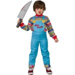 Dguisement de poupe diabolique - pour garon - bleu - extrieur - enfant - halloween