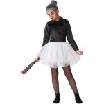 Déguisement poupée rocknroll fille - blanc - 10 - 12 ans - veste et jupon en tulle et simili cuir Déguisement poupée rocknroll fille - blanc - 10 - 12 ans - veste et jupon en tulle et simili cuir