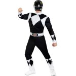 Dguisement power ranger noir funidelia - 118779 - dguisement homme et accessoires halloween carnaval ...