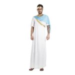 Déguisement de prêtre grec blanc pour homme Déguisement de prêtre grec blanc pour homme