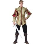D�guisement prince pour homme - premium - blanc - multicolore - adulte