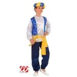 D�guisement prince oriental - widmann - 8 / 10 ans - chemise veste pantalon ceinture et turban - gar�on ...