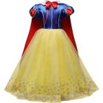 Déguisement princesse blanche neige iwemek - robe de carnaval conte de fée pour fille de 3 à 8 ans Déguisement princesse blanche neige iwemek - robe de carnaval conte de fée pour fille de 3 à 8 ans