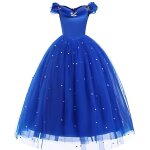 Dguisement princesse bleu - findpitaya - col v - cosplay halloween nol - 3 - 14 ans