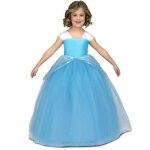 D�guisement princesse �l�gante bleue fille - conte de f�es - no name - princesse - polyester - normes ...