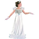 Dguisement princesse pour fille - blanc - modle dguisement princesse he fille - a partir de 3 ans