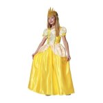 Dguisement fille princesse jaune belle