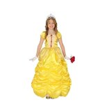 Dguisement princesse jaune la belle et la bte pour fille
