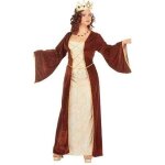 D�guisement de princesse m�di�vale pour femme - widmann - marron - int�rieur