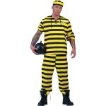 Dguisement de prisonnier dalton homme - marque - modle - adulte - jaune - homme