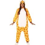 D�guisement pyjama - disfrazzes - girafe - combinaison avec capuche - jaune multicolore