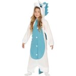 Dguisement pyjama licorne enfant - fiestas guirca - blanc / bleu - 100% polyester - a partir de 3 ans ...