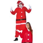 D�guisement pyjama no�l adulte - no name - mod�le no�l - mixte - polyester - rouge