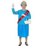 Dguisement reine lisabeth ii homme bleu widmann xl - carnaval et soires costumes