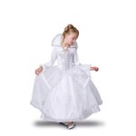Dguisement reine des neiges - disfrazzes - snow queen pour fille - blanc - intrieur - 3 ans et plus ...