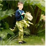 Dguisement ride on dinosaure enfant - animaux - no name - bretelles - polyester - normes ue