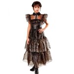 Déguisement robe de bal mercredi addams enfant Déguisement robe de bal mercredi addams enfant