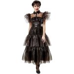 Dguisement robe de bal mercredi addams femme