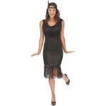 Dguisement robe charleston noire femme - marque - 79823 - multicolore - adulte - intrieur