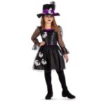 Déguisement robe chauve - souris fille 10 / 12 ans noir Déguisement robe chauve - souris fille 10 / 12 ans noir