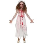 Dguisement robe de marie sanglante fille