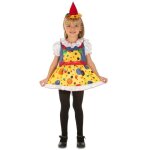 D�guisement robe petit clown b�b� 1 / 2 ans jaune