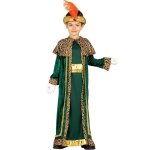 D�guisement roi mage balthasar vert enfant - guirma s. a.