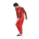 Dguisement roi de la pop rouge - adulte - veste et pantalon - taille m / l