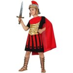 Dguisement de romain pour garon - atosa - blanc et rouge - a partir de 3 ans