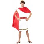 Dguisement romain homme - marque - 173685 - toge / cape ceinture bandeau - blanc - adulte - homme