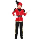 D�guisement - page royal de no�l - gar�on - 7 ans - rouge - polyester