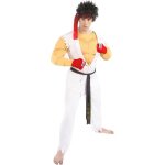 D�guisement ryu - funidelia - street fighter - blanc - 100% polyester - adulte
