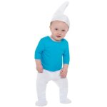 D�guisement de schtroumpf b�b� the smurfs dessins anim�s petit nain - bleu