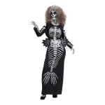 Dguisement sirne squelette femme - disfrazzes france - robe multicolore halloween