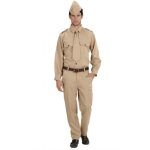 Dguisement soldat amricain adulte - 211908 - pantalon chemise cravate chapeau