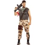 D�guisement soldat de combat fortnite - disfrazzes - homme - multicolore - marron