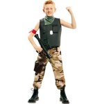 Dguisement soldat de combat fortnite - enfant - disfrazzes - multicolore - polyester - modle soldat ...