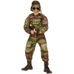 Déguisement soldat musclé enfant - widmann - vert - carnaval fêtes scolaires - 5 ans Déguisement soldat musclé enfant - widmann - vert - carnaval fêtes scolaires - 5 ans